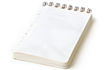 Poster - A notepad with a pen lying on top, perfect for writing notes or ideas