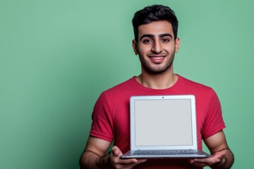 Aufkleber - A person working on their laptop outdoors