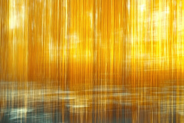 Poster - Vertical streaks of gold and amber dominate the frame, suggestive of a sun-drenched scene