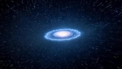 Wall Mural - by mesmerizing 4k represents exploration beauty universe loop background journey heaven fog astronom