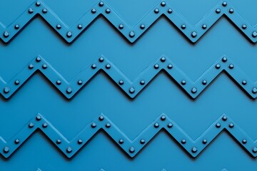 Poster - A dynamic abstract pattern with a white geomatric line background.