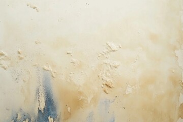 Aufkleber - Textured wall displays a blend of beige and blue, creating an artistic backdrop in an aged and rustic environment. Generative AI