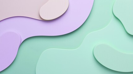 Poster - Smooth Gradient Background Transitioning from Soft Pastels to Subtle Shades, Ideal for Creative Projects, Presentations, or Artistic Designs