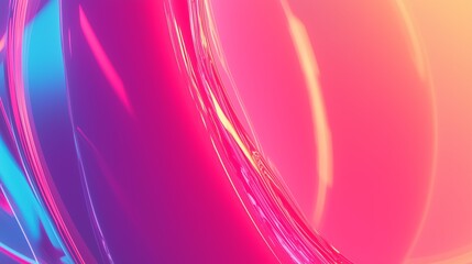 Poster - Abstract Futuristic Gradient Background Featuring Electric Colors with Blending Effects for Use in Modern Design and Creative Projects
