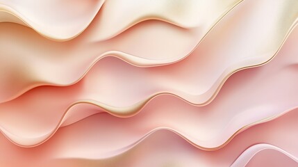 Poster - Soft Rose Gradient Background with Smooth Transitions and Gentle Curves Perfect for Elegant Designs and Artistic Projects