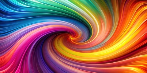 Wall Mural - Abstract swirly background resembling a colorful vortex, abstract, swirl, vibrant, colorful, design, artistic, backdrop