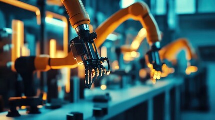 Poster - Robotics Arms in Industrial Setting