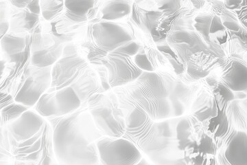 Poster - Abstract background of water ripples in grayscale.