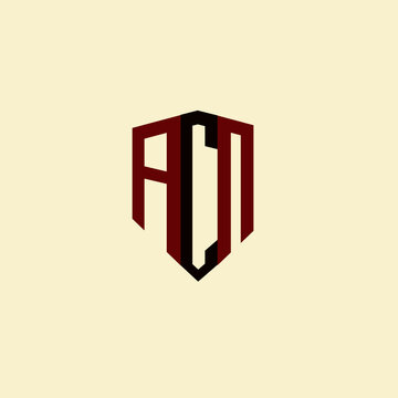ACN creative minimalist letter logo. ACN unique vector initials alphabet letter logo design
