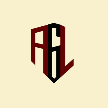 AGL creative minimalist letter logo. AGL unique vector initials alphabet letter logo design