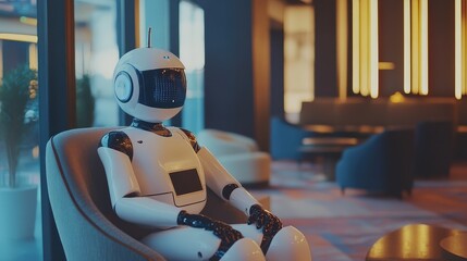 Poster - As artificial intelligence continues to advance, the future of work will change dramatically. Automation could replace many jobs,