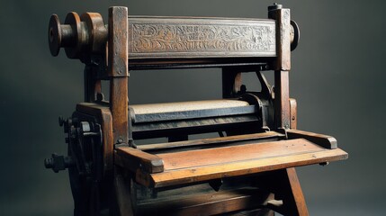 Poster - The development of the printing press in the 15th century revolutionized communication and knowledge-sharing.