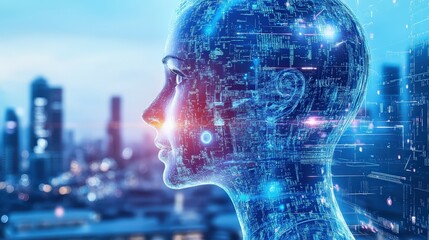 Poster - The future of artificial intelligence in creativity is opening up new horizons for artists, designers, and writers