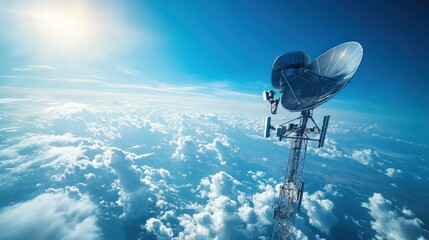 Aufkleber - the future of global communication may be shaped by advancements in 5g and satellite internet.