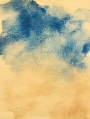 Aufkleber - Gentle hues of blue and gold swirl together seamlessly, forming a tranquil texture ideal for creative works and backgrounds. Generative AI