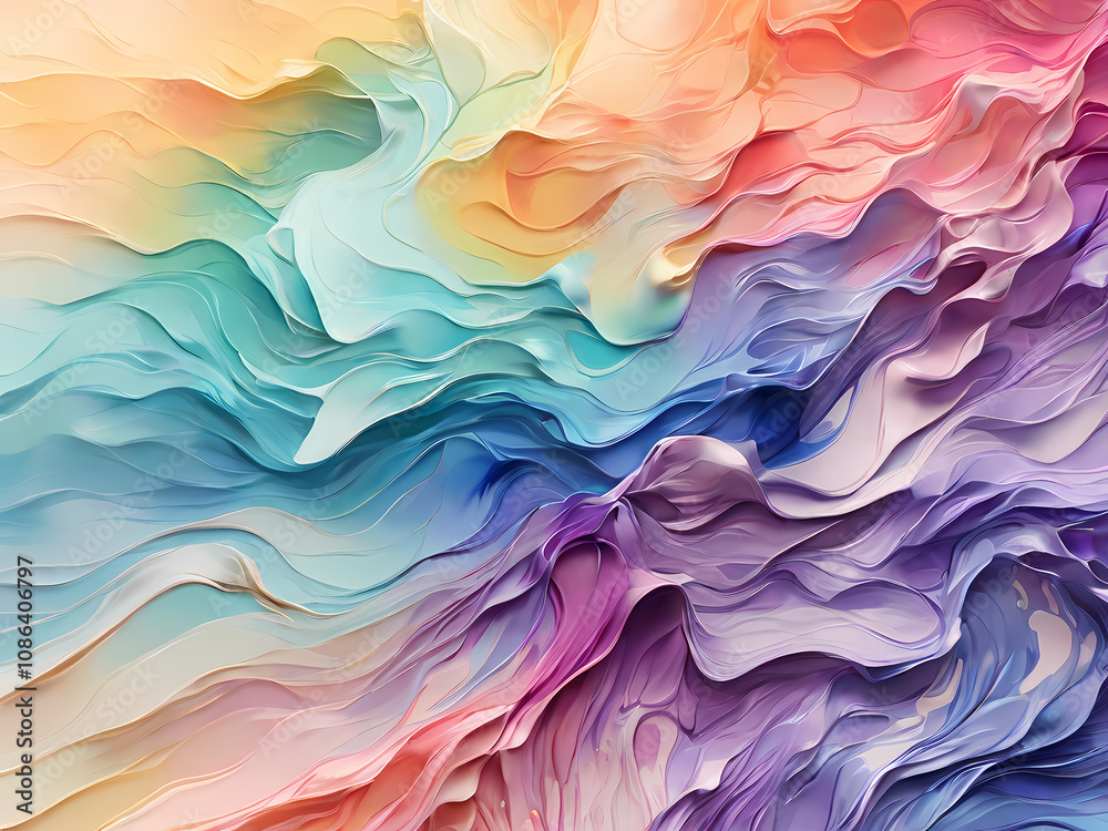 Hdr Gradient watercolor art, Liquid Gradient, ios similar wallpaper, blur, gradient ...