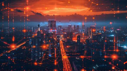 Aufkleber - AI nuclear energy industry innovation, smart grid disruptive technology