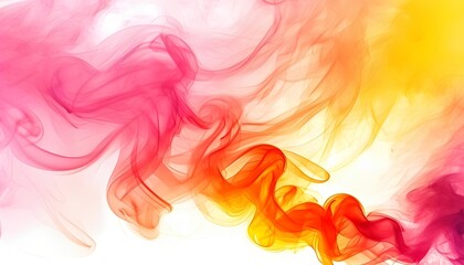 Poster - Dynamic swirls of colorful smoke abstract art digital medium creative environment close-up view artistic expression for modern design