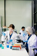 © Nuttapong punna - Dynamic science lab where a team of scientists collaborates on research, testing, and innovation