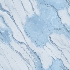 Poster - Light blue marble - Seamless tile