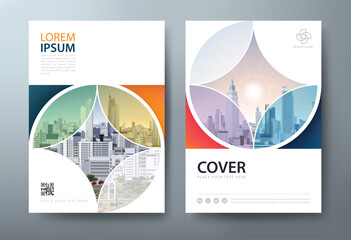 annual report brochure flyer design template vector, leaflet, presentation book cover templates, lay