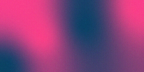 Poster - Digital grainy gradient with a colorful soft noise effect. Vintage Grunge Texture Pattern Blue purple and pink Tones for Artful Wallpaper. Gradient blur, noise, grain, texture. abstract background.