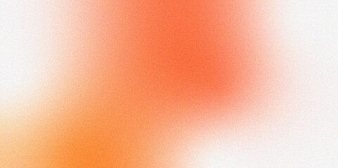Aufkleber - Abstract pink orange grainy gradient noise texture effect. Beautiful colored abstract texture background. Textured with rough grain, and bright spots. Empty space grunge banner poster backdrop bg.	