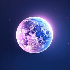 Wall Mural - moon astronomy universe outdoors.
