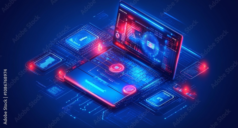 Low Code No Code Development Platforms Graphic User Interface Concepts ...