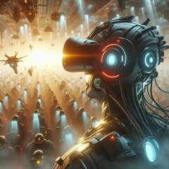 Poster - Virtual Reality Headsets Virtual reality headsets descend hintin
