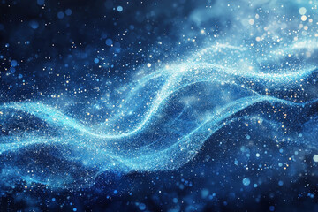 music abstract blue background