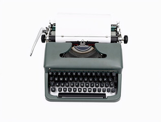 Aufkleber - A vintage typewriter, ready to record stories and ideas.