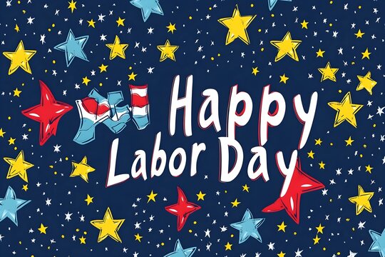 Labour day Safety hard hat and Construction tools background Labour Day concept on isolated background. 1st May celebrate on Labour Day is an annual holiday. celebration, day, poster, illustration,