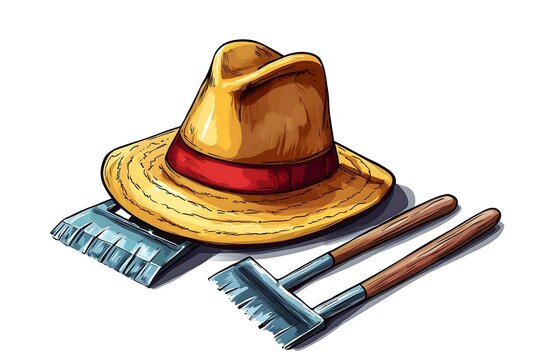 Labour Day concept on isolated background. 1st May celebrate on Labour Day is an annual holiday.
