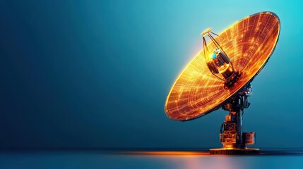 Aufkleber - Satellite dish technology revolution space laboratory high-detail image futuristic environment close-up viewpoint