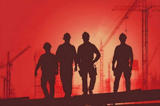 Labour Day concept on isolated background. 1st May celebrate on Labour Day is an annual holiday.