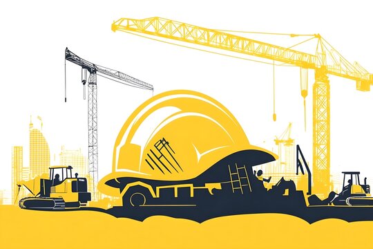 Labour Day concept on isolated background. 1st May celebrate on Labour Day is an annual holiday.