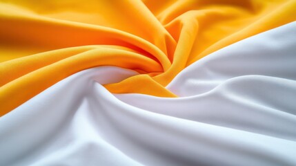Aufkleber - Textile close-up fabric detail home decor studio setting macro view softness and texture