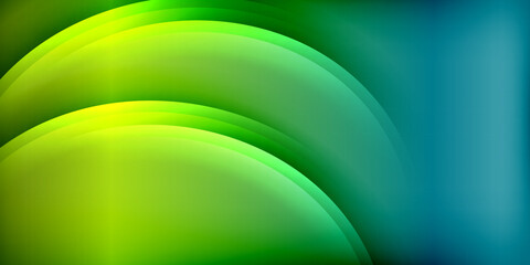 Poster - Bright lines background. Gradient geometric template wallpaper