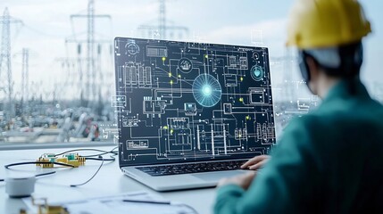 Poster - Cutting edge intelligent energy management hub utilizing technology to optimize the balance between renewable and conventional power sources
