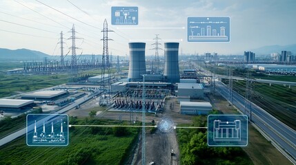 Poster - Innovative Smart Power Grid Management Center Efficiently Connecting and Optimizing Renewable Energy Sources Power Distribution and Residential Commercial