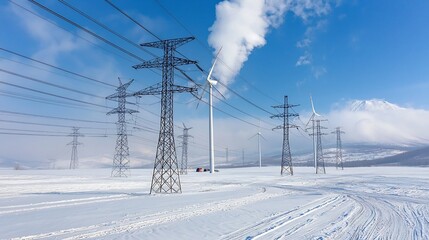 Poster - Interconnected Central Grid Management System Integrating Diverse Energy Sources Including Wind Solar Hydro