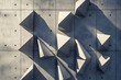 © Wida - Abstract Concrete Wall Geometric Shapes Design