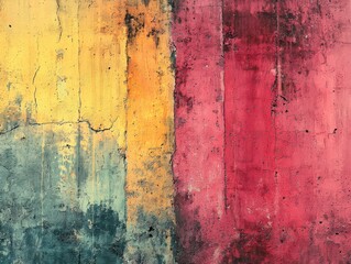 Poster - Digital art interpretation of abstract colors studio visual artwork creative space close-up artistic focus