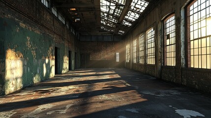  Dark Warehouse Interior