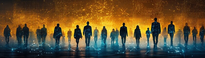 Poster - Enhancing human connectivity through portrait network visualization in urban environments