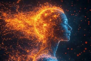 Poster - Transforming human profiles through digital innovation exploring the intersection of technology and human identity in the modern world