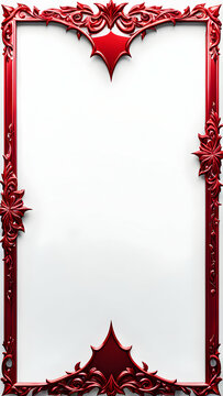 Blood Border Frame Copy Space Area