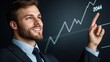 © Aniwat - Businessman Pointing at Growth Chart with Confidence