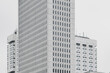 © yaqui_villegas - This image displays an impressive monochrome view of tall, rectangular skyscrapers, highlighting the simplicity and elegance of their architectural design in a city skyline in Rotterdam